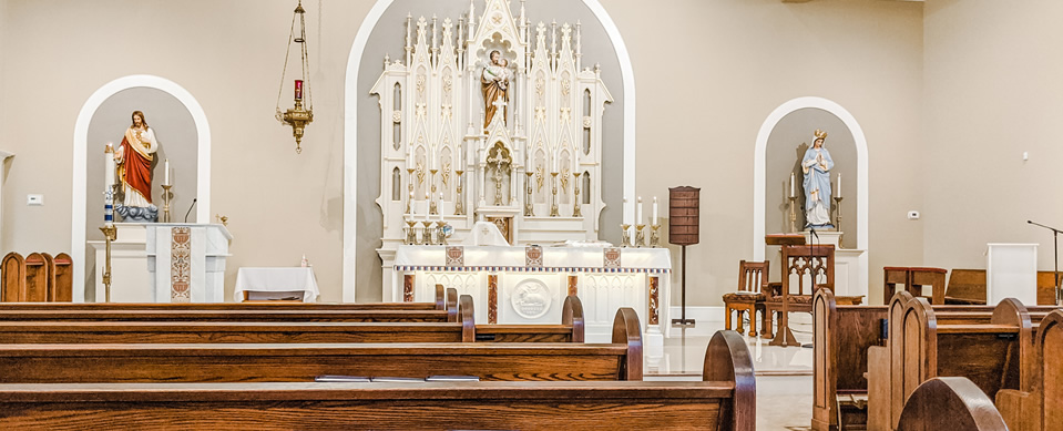 St Joseph Roman Catholic Church – Located in Warrington, PA